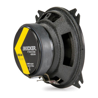Kicker DSC404 DS Series 4" 10cm 2 Way Car Door Dash Coaxial Speakers 30w RMS - CEN