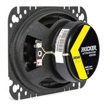 Kicker DSC4604 DS Series 4x6" 2 Way Car Door Shelf Coaxial Speakers 30w RMS - CEN