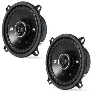 Kicker DSC504 DS Series 5.25" 13cm 2 Way Car Door Coaxial Speakers 50w RMS - CEN