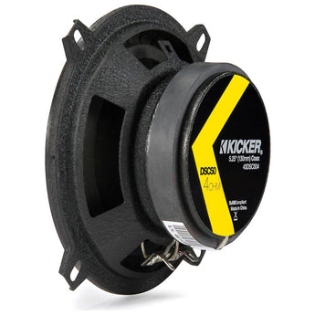 Kicker DSC504 DS Series 5.25" 13cm 2 Way Car Door Coaxial Speakers 50w RMS - CEN