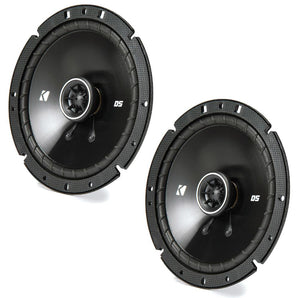 Kicker DSC6704 DS Series 6.75" 16.5cm 2 Way Car Door Coaxial Speakers 60w RMS - CEN