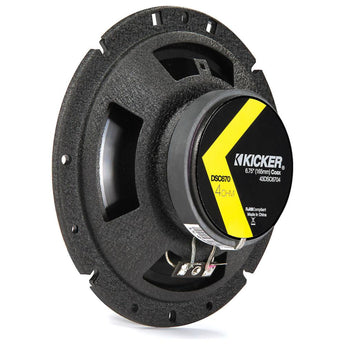 Kicker DSC6704 DS Series 6.75" 16.5cm 2 Way Car Door Coaxial Speakers 60w RMS - CEN