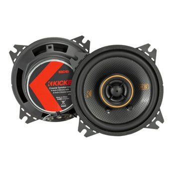 Kicker KSC40 KS Series 4" 10cm 2 Way Car Door Dash Coaxial Speakers 75w RMS - CEN