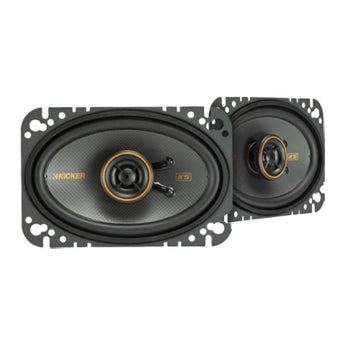 Kicker KSC460 KS Series 4x6" 2 Way Car Door Dash Shelf Coaxial Speakers 75w RMS - CEN