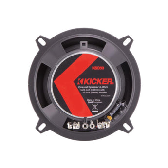 Kicker KSC50 KS Series 5" 13cm 2 Way Car Door Dash Coaxial Speakers 75w RMS - CEN