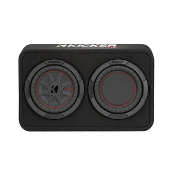 Kicker 48TCWRT82 Sub 8 Inch Thin Profile Subwoofer Loaded Enclosure 300w RMS - CEN