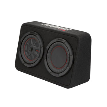 Kicker 48TCWRT82 Sub 8 Inch Thin Profile Subwoofer Loaded Enclosure 300w RMS - CEN