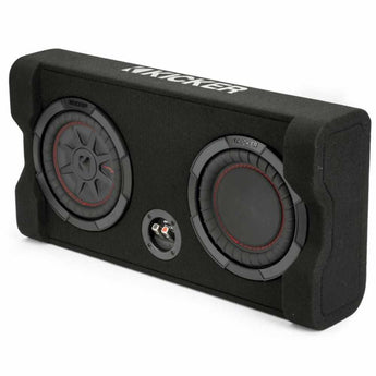 Kicker 48TRTP82 Sub 8 Inch Down Firing Subwoofer Loaded Enclosure 300w RMS - CEN