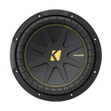 Kicker 50CWCS104 Sub CompC 10 Inch Single Voice Coil Car Subwoofer 4Ohm 250w RMS - CEN