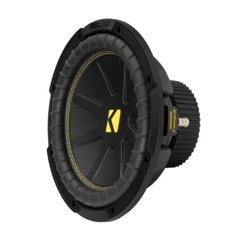 Kicker 50CWCS104 Sub CompC 10 Inch Single Voice Coil Car Subwoofer 4Ohm 250w RMS - CEN