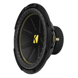 Kicker 50CWCS124 Sub CompC 12 Inch Single Voice Coil Car Subwoofer 4Ohm 300w RMS - CEN