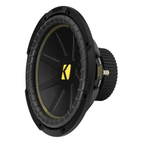 Kicker 50CWCS124 Sub CompC 12 Inch Single Voice Coil Car Subwoofer 4Ohm 300w RMS - CEN