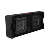 Kicker 49DL7TDF122 Dual 12 Inch L7T Subwoofer Down Firing Loaded Enclosure 1200w - CEN
