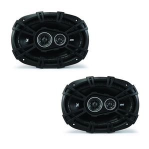 Kicker 43DSC69304 DS Series 6x9 Inch 2 Way Car Door Coaxial Speakers 90w RMS
