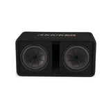 Kicker 48DCWR102 Dual 10 Inch CompR Ported Loaded Subwoofer Enclosure 800w RMS - CEN