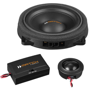 Match UP C42BMW-FRT.2 BMW 1, 2, 3, 4, 5, X Series 4 Inch Component Speakers 60w - CEN
