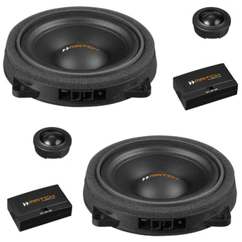 Match UP C42BMW-FRT.2 BMW 1, 2, 3, 4, 5, X Series 4 Inch Component Speakers 60w - CEN