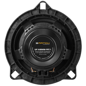 Match UP X4BMW-FRT.1 BMW 1, 2, 3, 4, 5, X Series 4 Inch Coaxial Speakers 60w RMS - CEN
