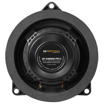 Match UP X4BMW-FRT.2 BMW 1, 2, 3, 4, 5, X Series 4 Inch Coaxial Speakers 60w RMS - CEN