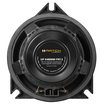 Match UP X4BMW-FRT.3 BMW 1, 2, 3, 4, 5, X Series 4 Inch Coaxial Speakers 60w RMS - CEN