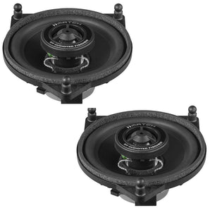 Match UP X4MB-FRT Mercedes C & E Class 2 Way 4 Inch Coaxial Car Speakers 60w RMS - CEN