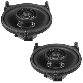 Match UP X4MB-FRT Mercedes C & E Class 2 Way 4 Inch Coaxial Car Speakers 60w RMS - CEN