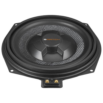 Match UP W8BMW-S 2ohm BMW 1, 2, 3, 4, 5 X Series 8 Inch Underseat Subwoofers - CEN
