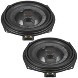 Match UP W8BMW-S 2ohm BMW 1, 2, 3, 4, 5 X Series 8 Inch Underseat Subwoofers - CEN