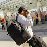 Moment Everything Backpack 21L Overnight Black Work Travel Tech Organiser Bag - CEN