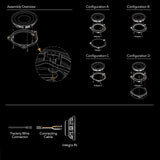 Morel BMW Integration Performance IP-BMW4C 2 Way Plug & Play Coaxial Speakers - CEN