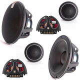 Morel Hybrid 62 2 Way Car Component Speakers MW Woofers MT300 Tweeters 140w RMS - CEN