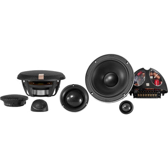Morel Hybrid 63 3 Way Car Component Speakers MW Woofers MT300 Tweeters 140w RMS - CEN