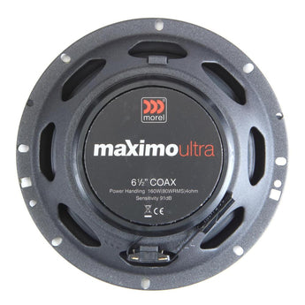 Morel Maximo Ultra 602 MKII 6.5 Inch 2 Way Coaxial Car Van Door Speakers 80w RMS - CEN