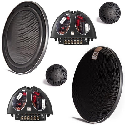 Morel Virtus Nano Carbon 62 2 Way Shallow Mount Component Speakers 100w RMS