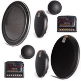 Morel Virtus Nano Carbon 63 3 Way Shallow Mount Component Speakers 100w RMS - CEN