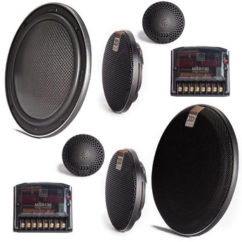Morel Virtus Nano Carbon 63 3 Way Shallow Mount Component Speakers 100w RMS - CEN