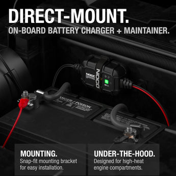 NOCO Genius2D 6V/12V 2A Direct Mount Battery Trickle Charger Maintainer - CEN