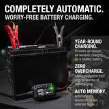 NOCO Genius2 6V/12V 2A Smart Battery Trickle Charger Maintainer Desulfator - CEN
