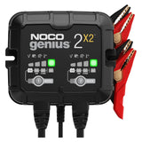 NOCO Genius2X2 6V/12V 4A 2-Bank Battery Trickle Charger Maintainer Desulfator - CEN