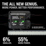NOCO Genius2X2 6V/12V 4A 2-Bank Battery Trickle Charger Maintainer Desulfator - CEN