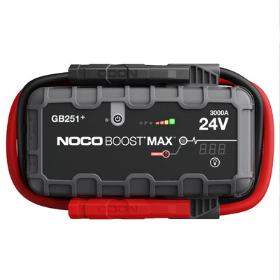 NOCO Boost Max GB251+ 3000 UltraSafe Jump Starter Power 24V Battery Booster