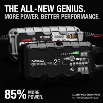 NOCO GeniusPRO25 6V/12V/24V 25A Battery Trickle Charger Maintainer Desulfator - CEN