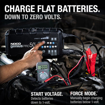 NOCO GeniusPRO50 6V/12V/24V 50A Battery Trickle Charger Maintainer Desulfator - CEN