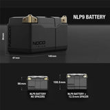 NOCO Lithium NLP9 12V 400A Group 9 Powersport Motorcycle Motorbike Battery - CEN