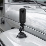 PGYTECH Action Camera CapLock Suction Cup Mount for GoPro Insta 360, DJI Cameras - CEN
