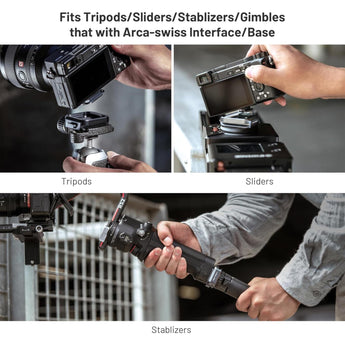 PGYTECH Quick Release Plate Snaplock Camera Adaptor Arca-Swiss Compatible - CEN