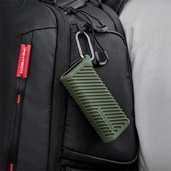 PGYTECH CreateMate High Speed Rugged Memory Card Reader Case USB C SD Moss Green - CEN