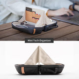 PGYTECH Mini Tech Organizer Travel Pouch Bag for Cables & Accessories Smoky Grey - CEN