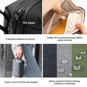 PGYTECH Tech Organizer Travel Pouch Bag for Cables, Chargers & Accessories Green - CEN