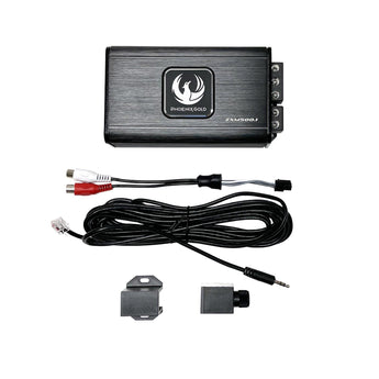 Phoenix Gold ZXM500.1 Amp ZX Series Class D Mono Mini Amplifier Remote Control - CEN